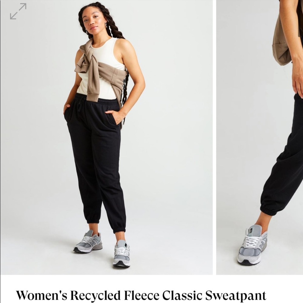 NWOT Richer Poorer Black Sweatpants
